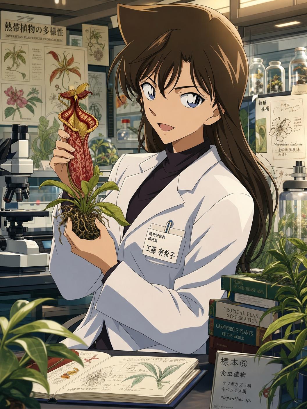 寸止挑战品牌-植物专家工藤有希子