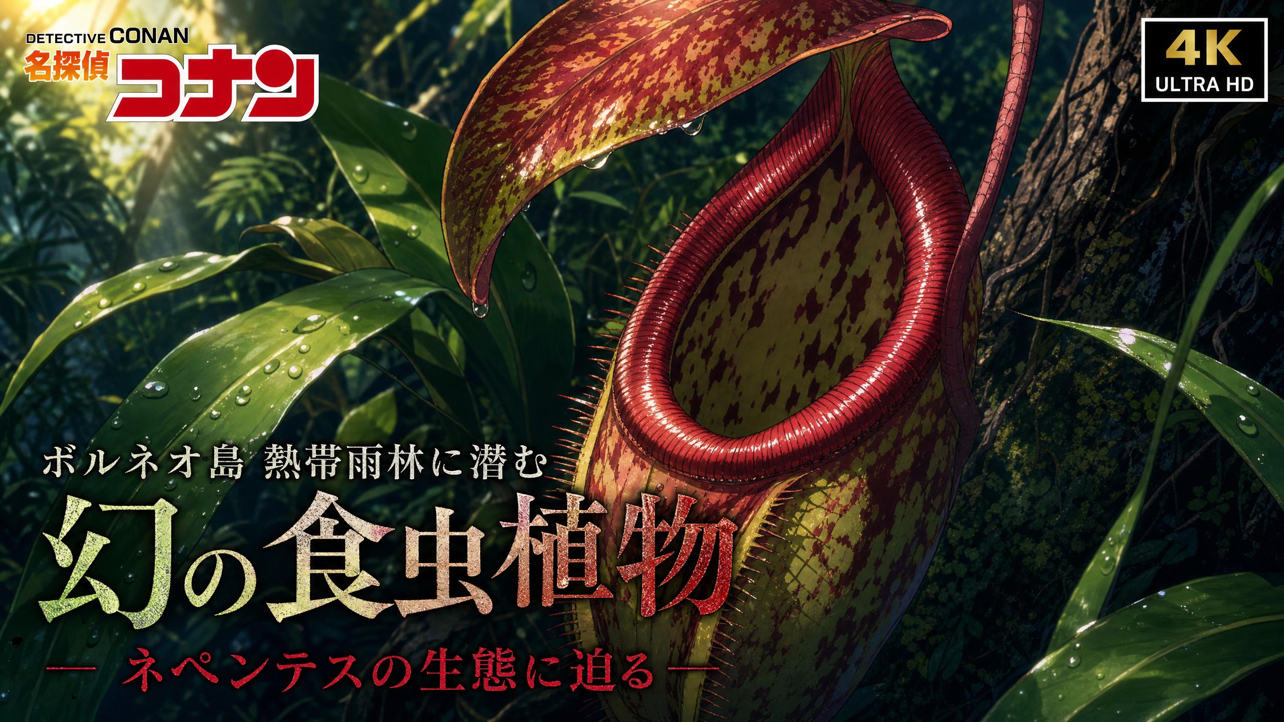 寸止挑战品牌-稀有食虫植物视频展示